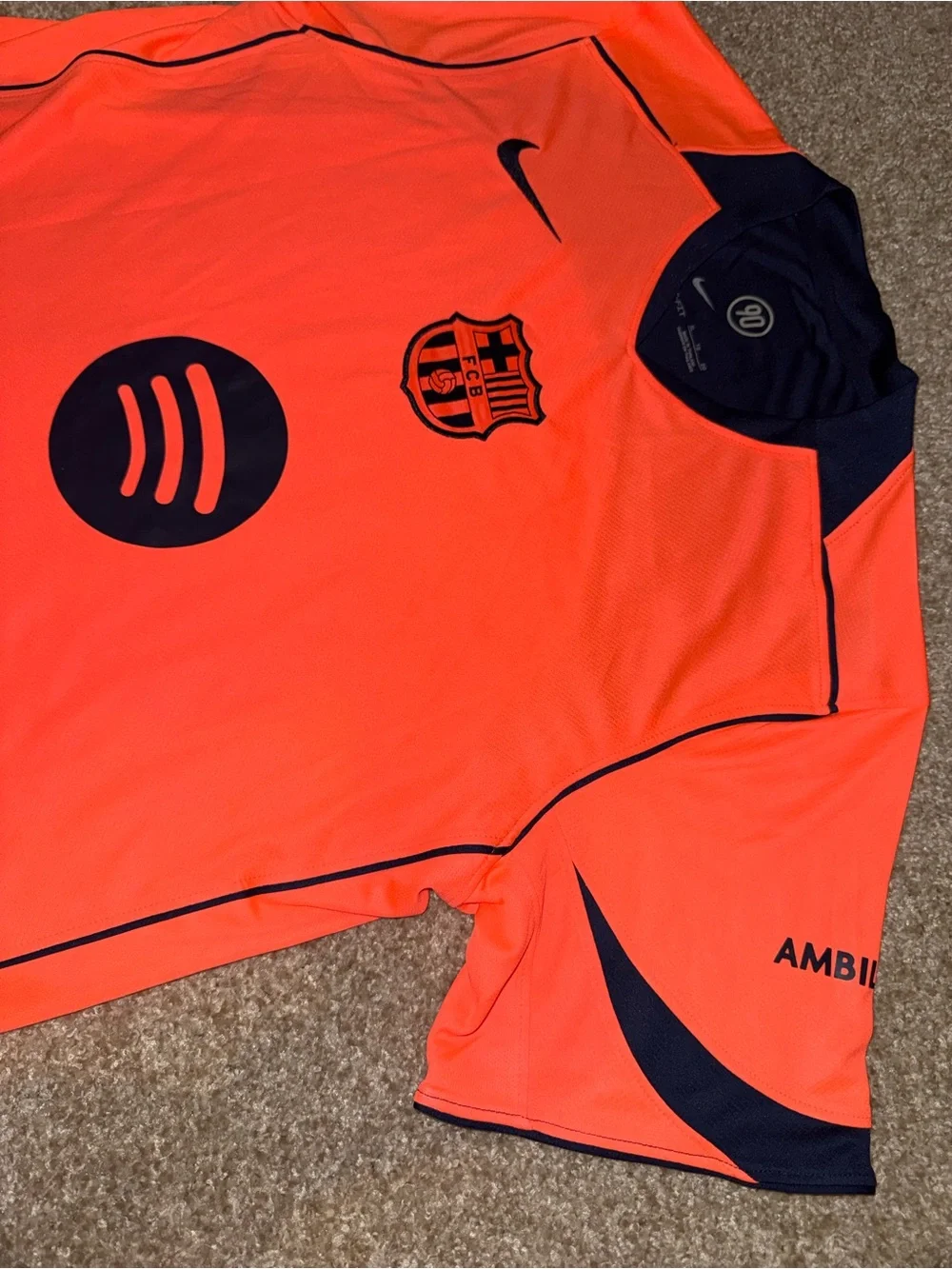 Nike FC Barcelona 2025/2026 Lamine Yamal #10 Men’s Third Soccer Jersey 🆕
